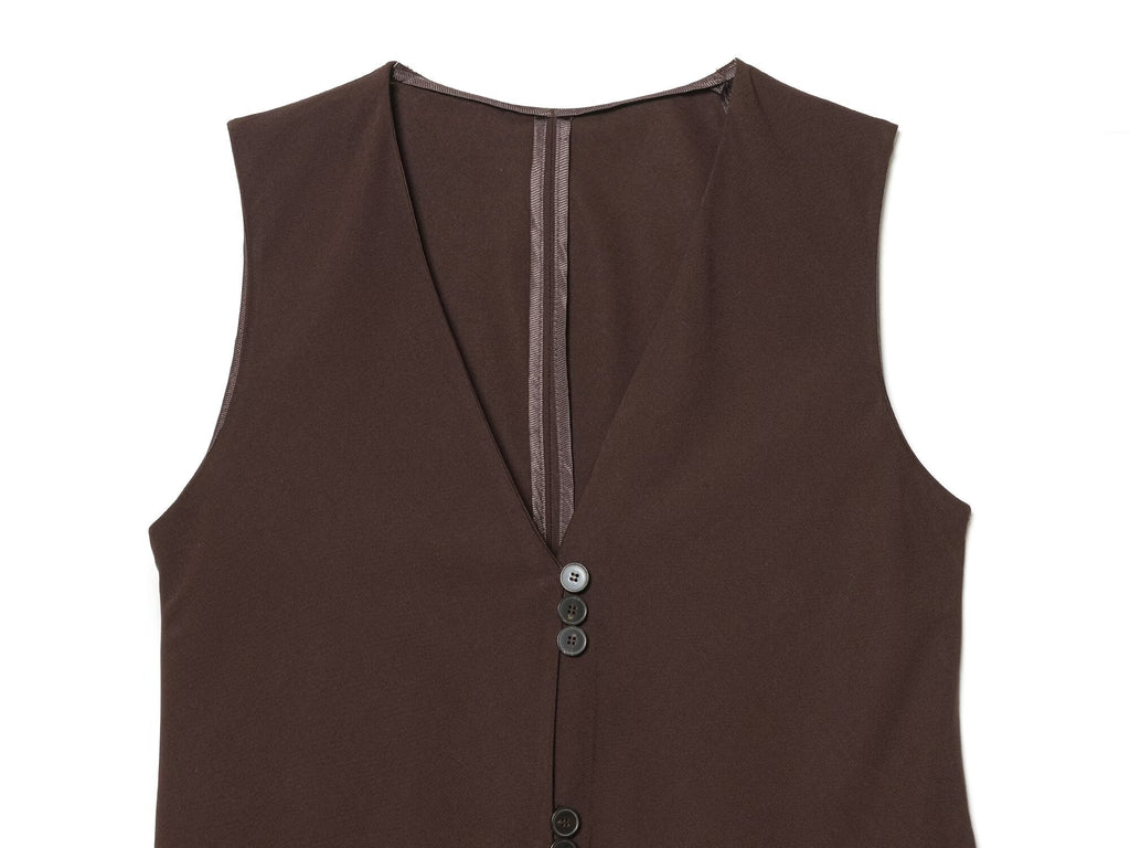 Women's lace decoration V-neck asymmetrical top