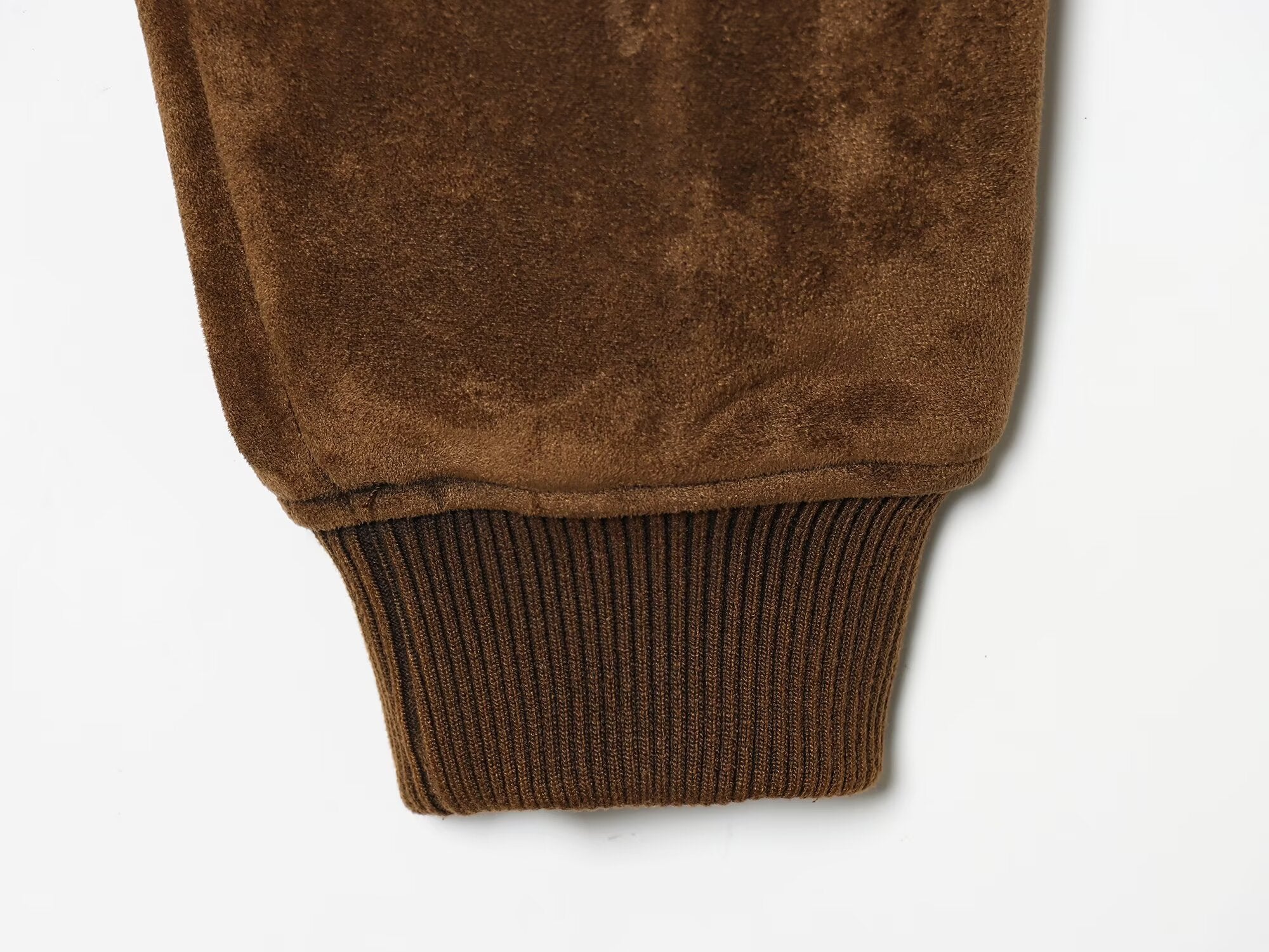 Women's suede textured lapel jacket Coat