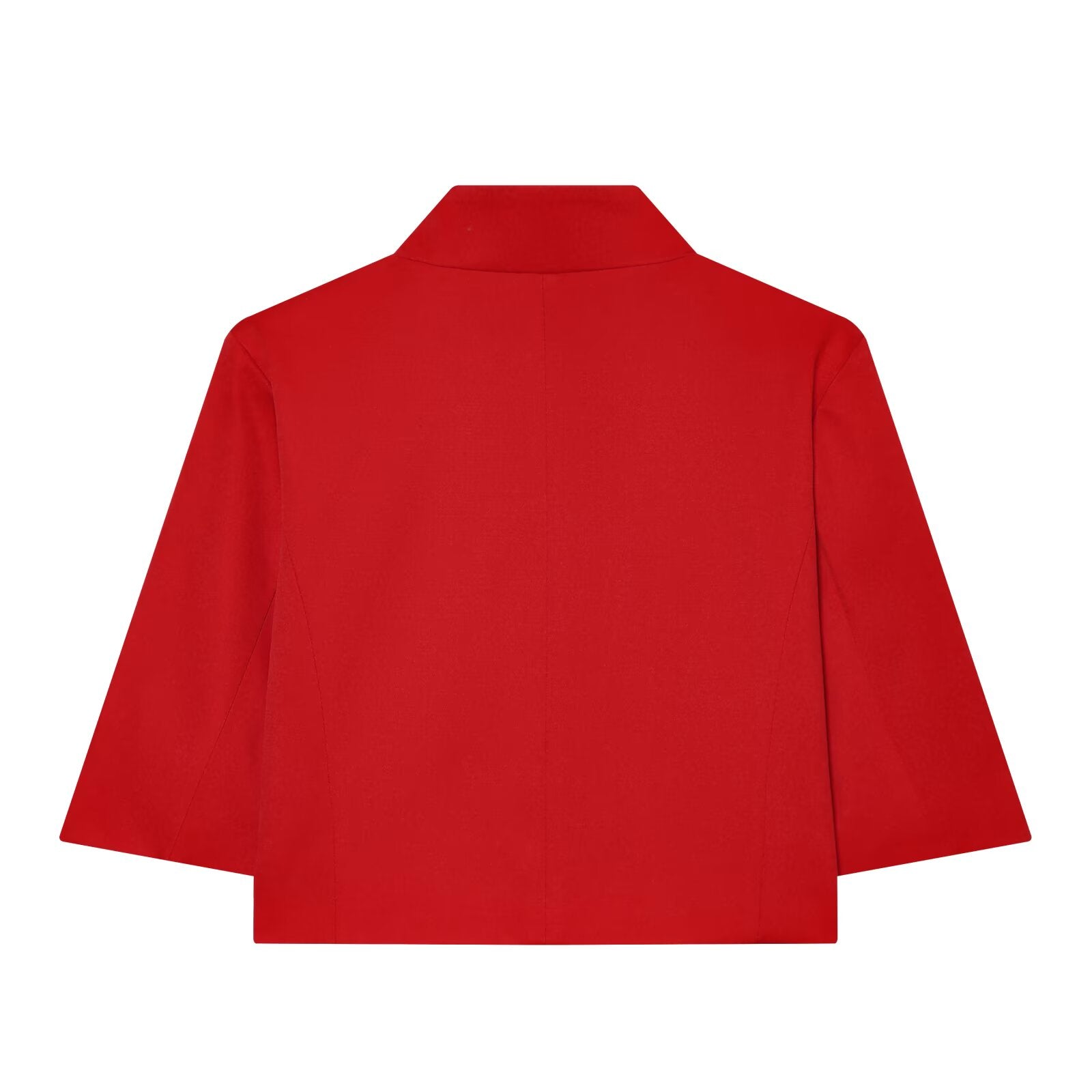 Women's short standing collar Blazer Coat