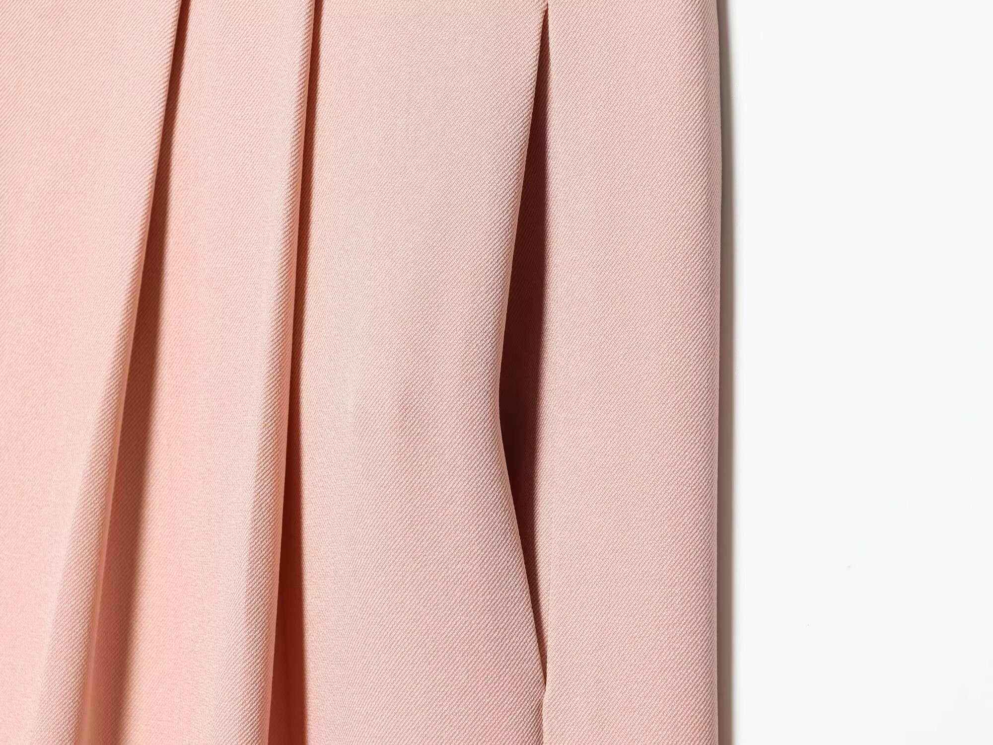 Women's loose pleated wide leg pants