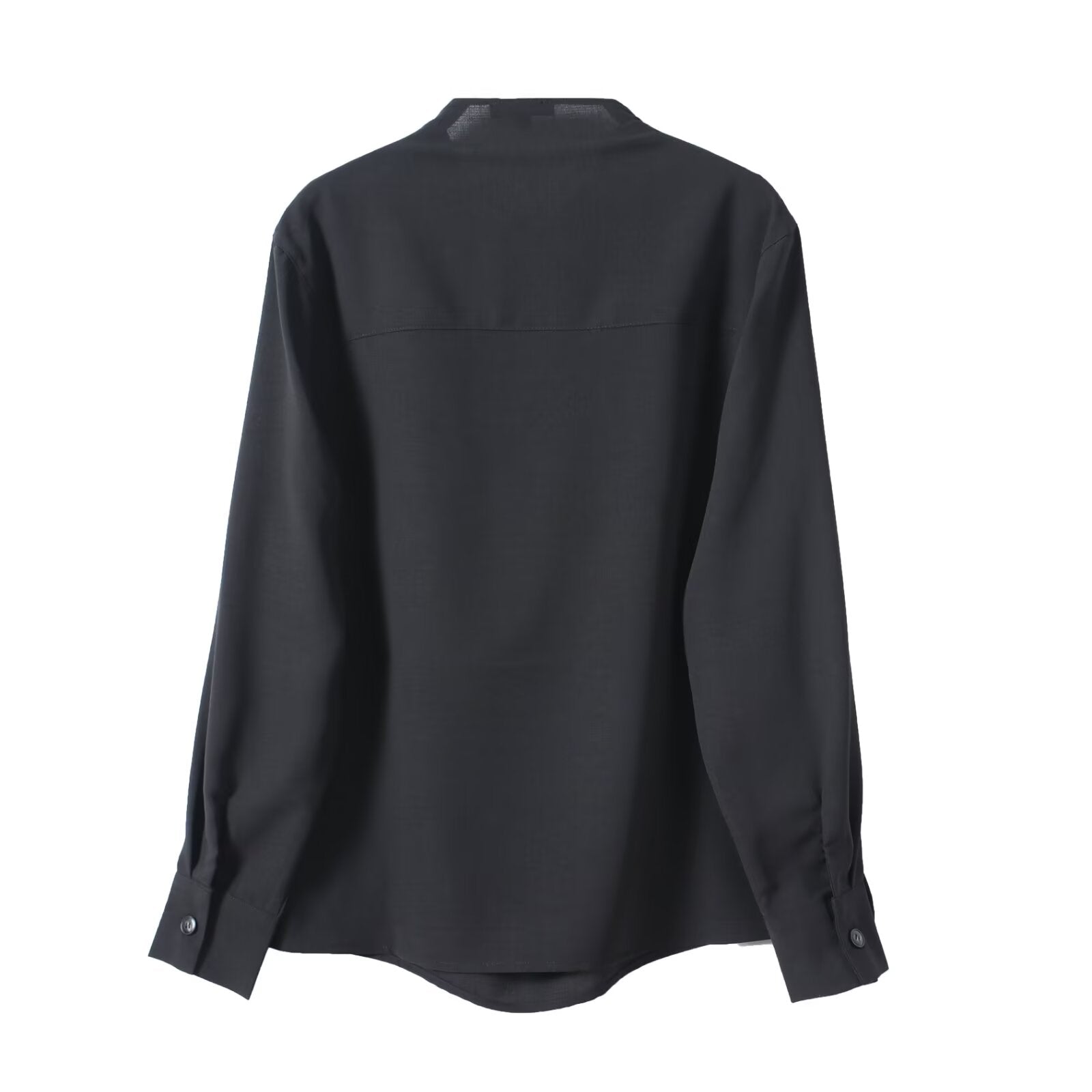 Women's new Chinese style long sleeved button up shirt