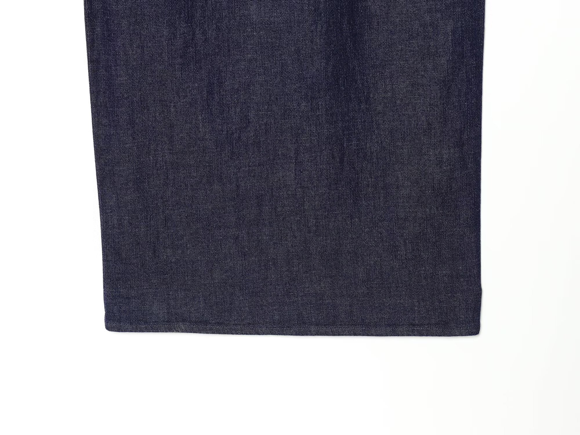 Women's V-neck patchwork pleated denim dress