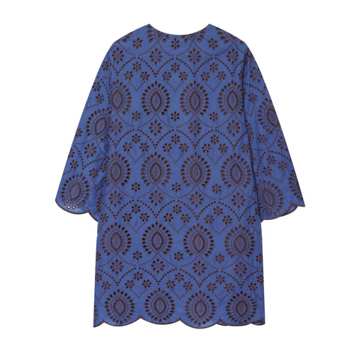2026 Women's hollow embroidery mini dress