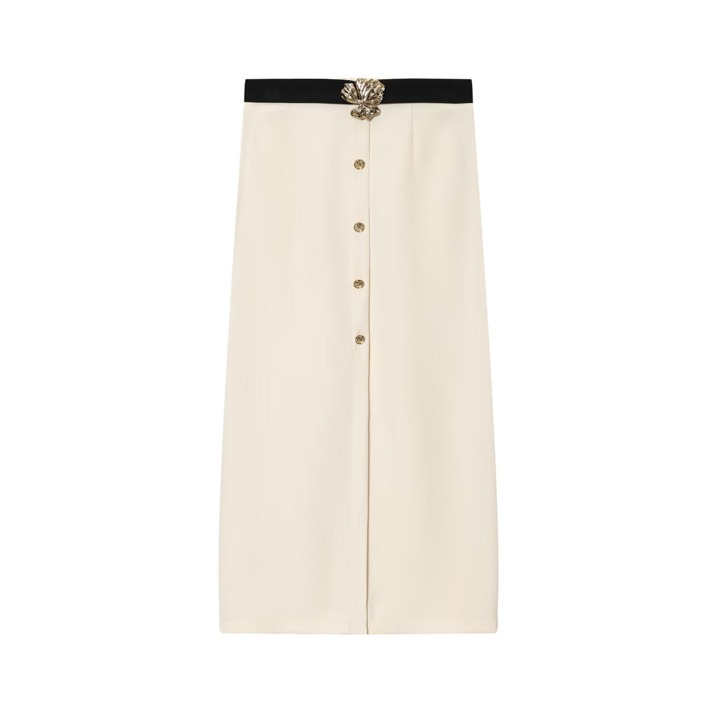 suit Women's 2 pieces sleeveless V-neck top+Skirts