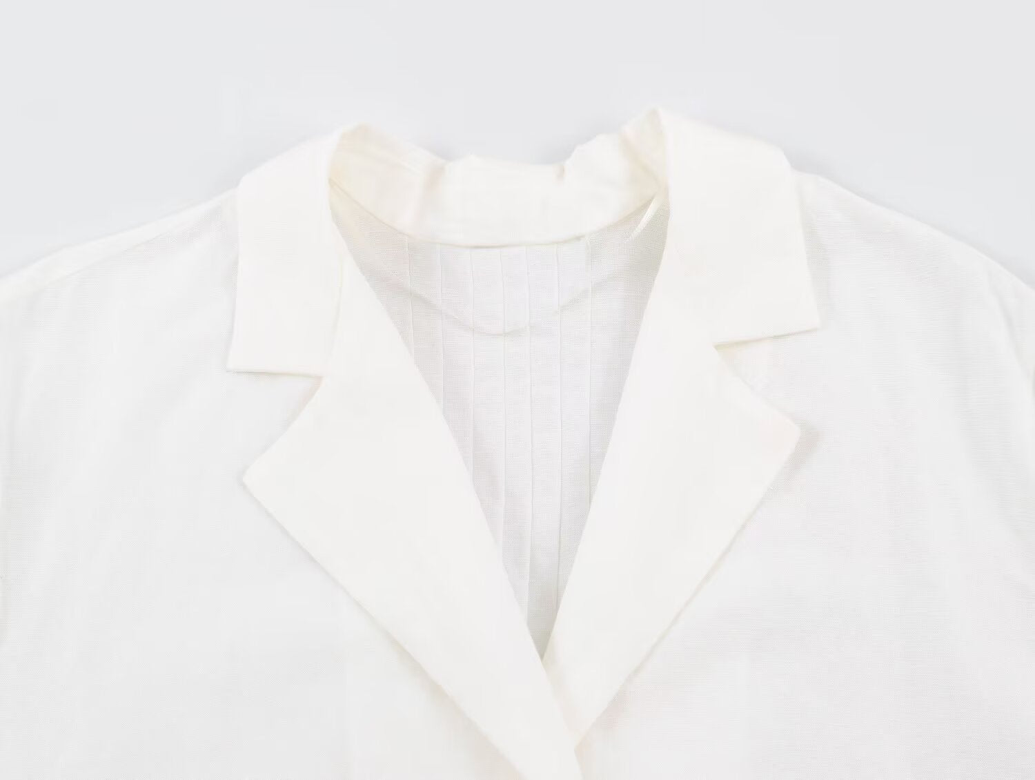suit Women's 2 pieces button decoration casual shirt+lantern pants