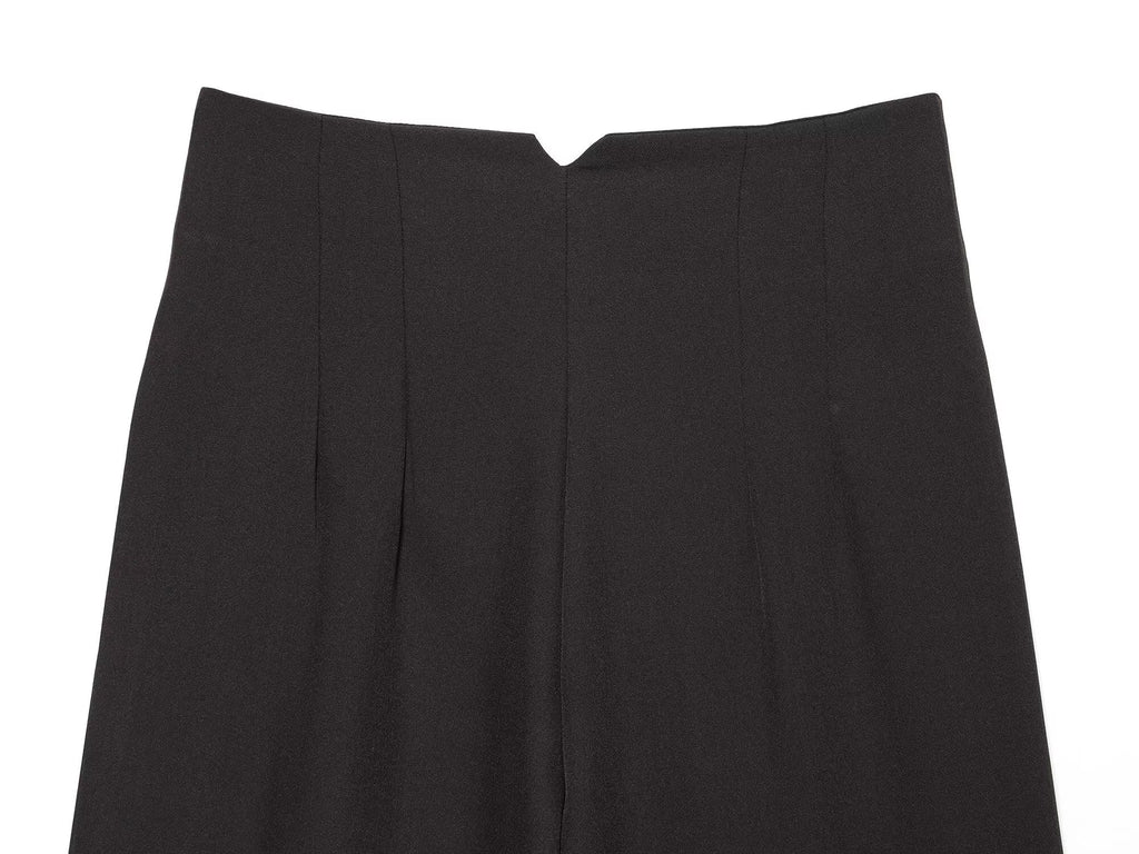 Women's linen blended high waisted pants