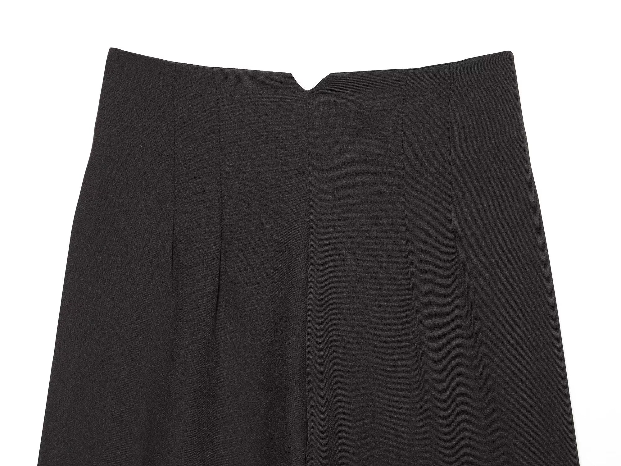 Women's linen blended high waisted pants