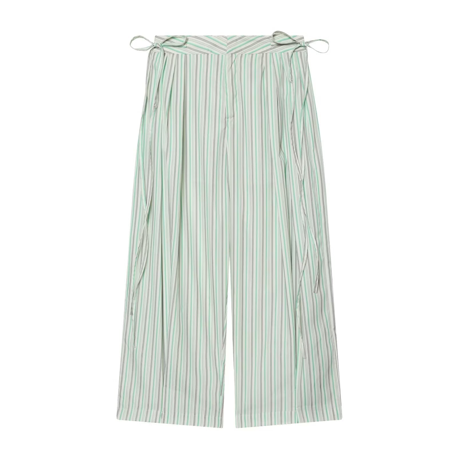 suit Women's 2 pieces casual sleepwear style striped shirt+Pants