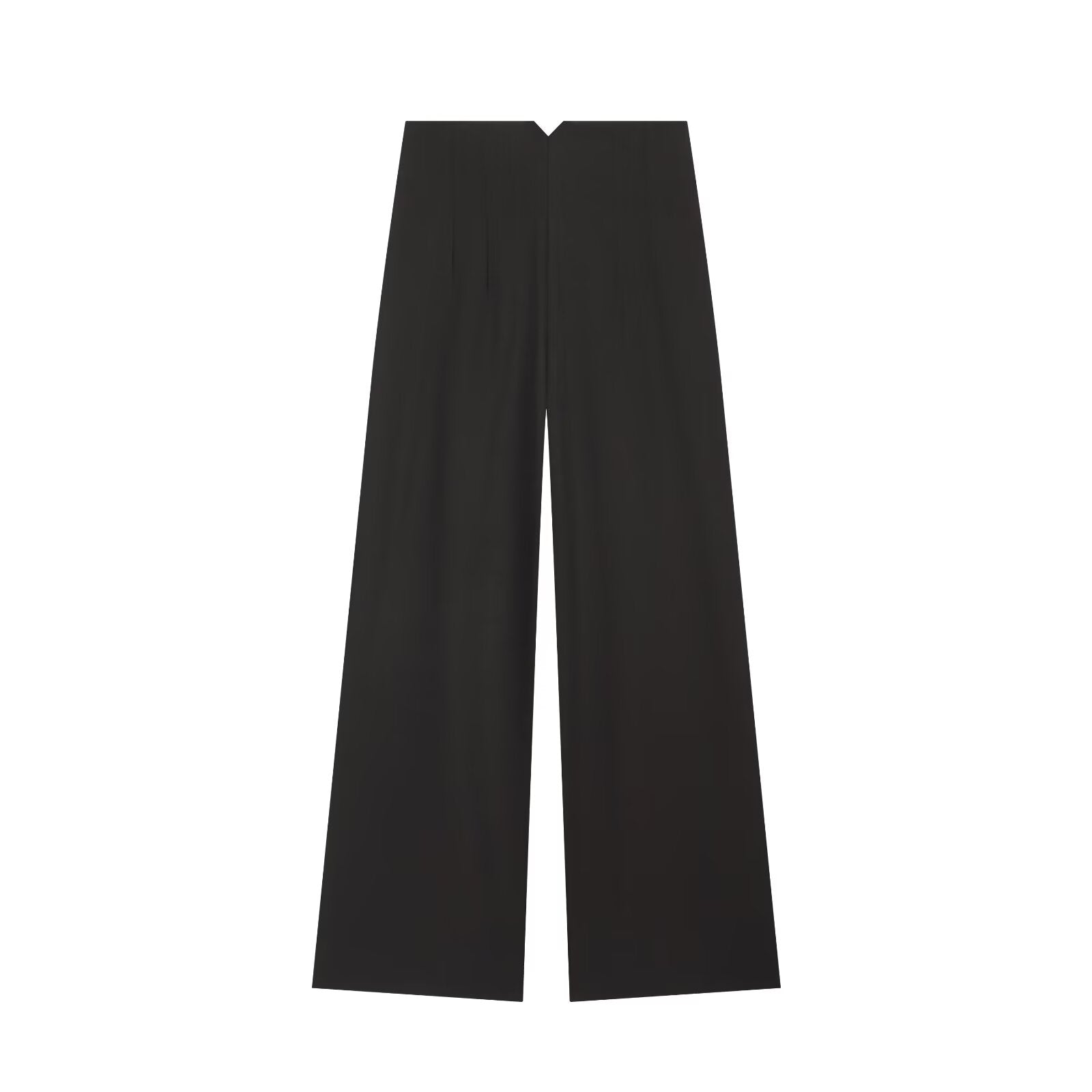 Women's linen blended high waisted pants