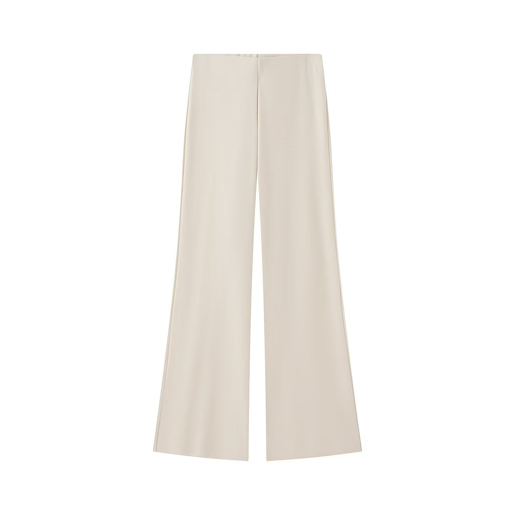 suit Women's 2 pieces backless design round neck top+Pants