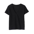 Women's Summer Fashion Casual V-neck Short sleeved T-shirt