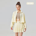 Women's new outdoor long-sleeved sunscreen coat pleated skirt suit