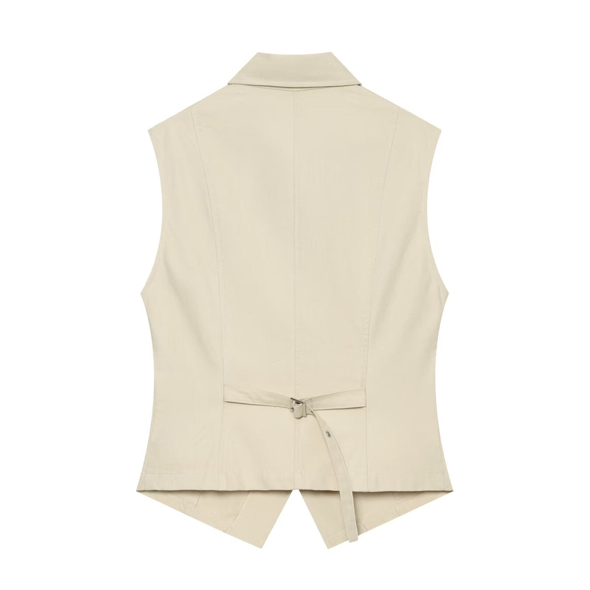 Women's open design windbreaker fabric top