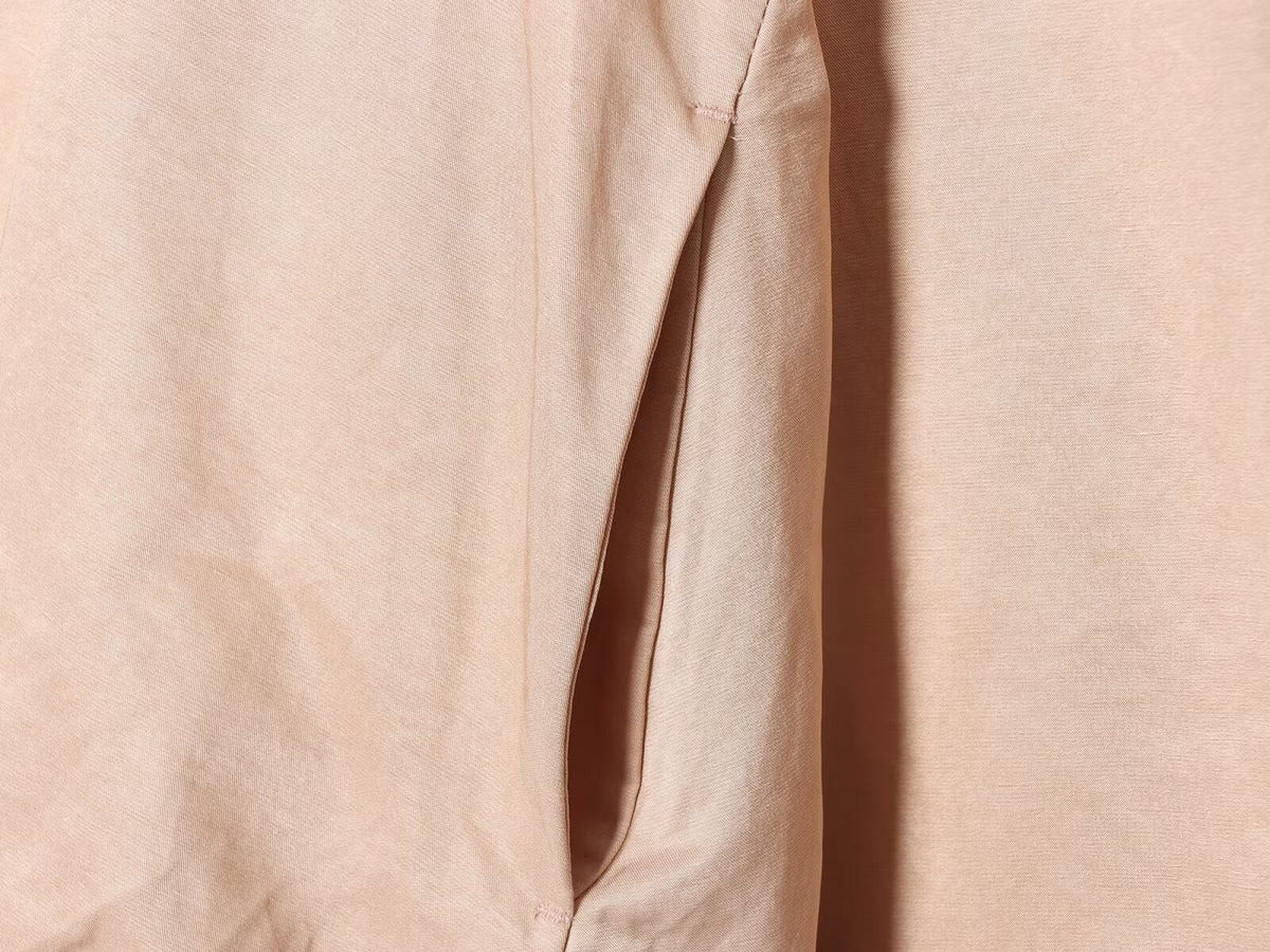 Women's casual pleated pilot jacket Coat