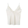 Women's sexy lace patchwork camisole top