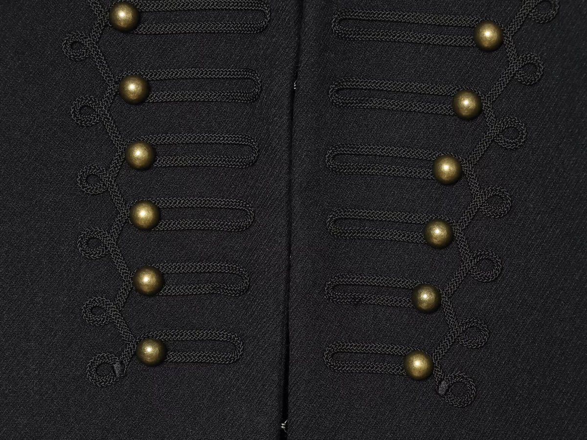 Women's Short rope knot buckle Jacket Coat