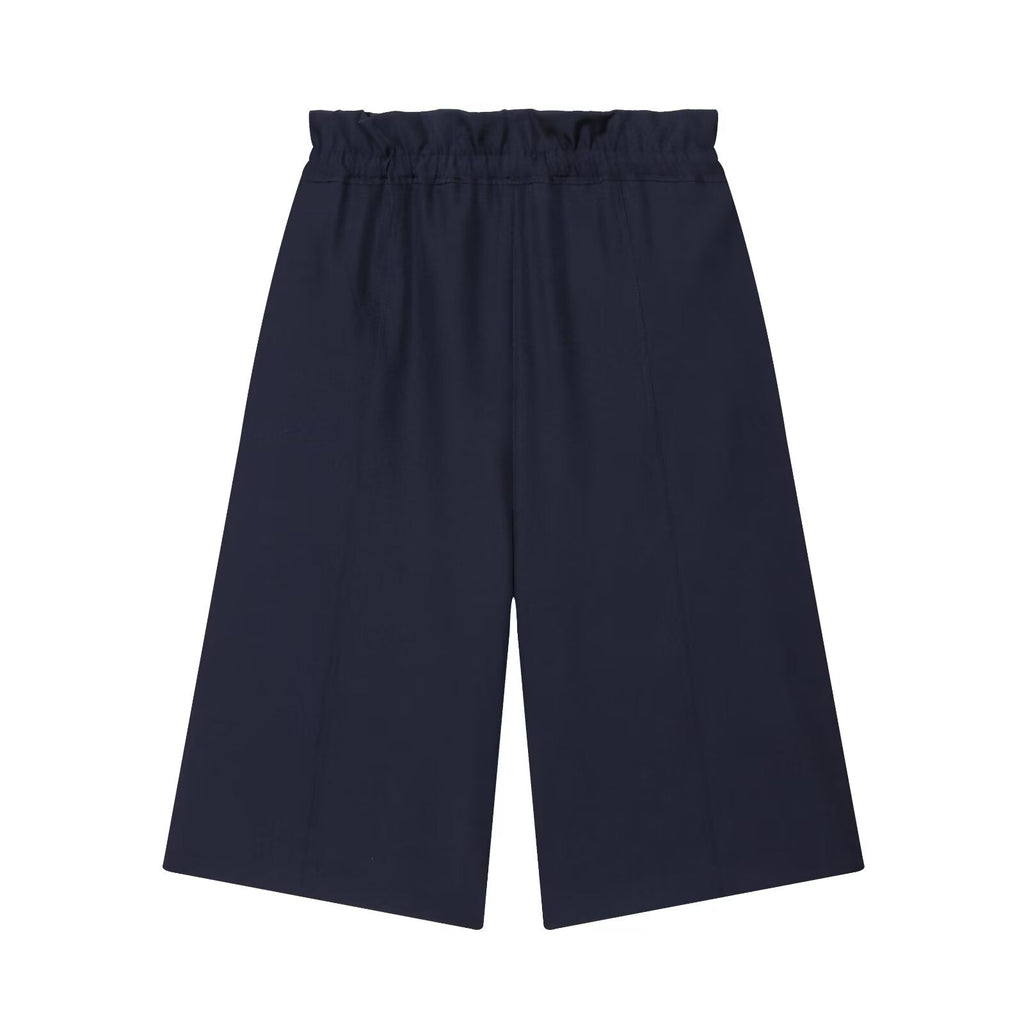 Women's layered decorative waist casual shorts