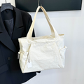 2025 new female large-capacity canvas tote bag sports portable shoulder bag