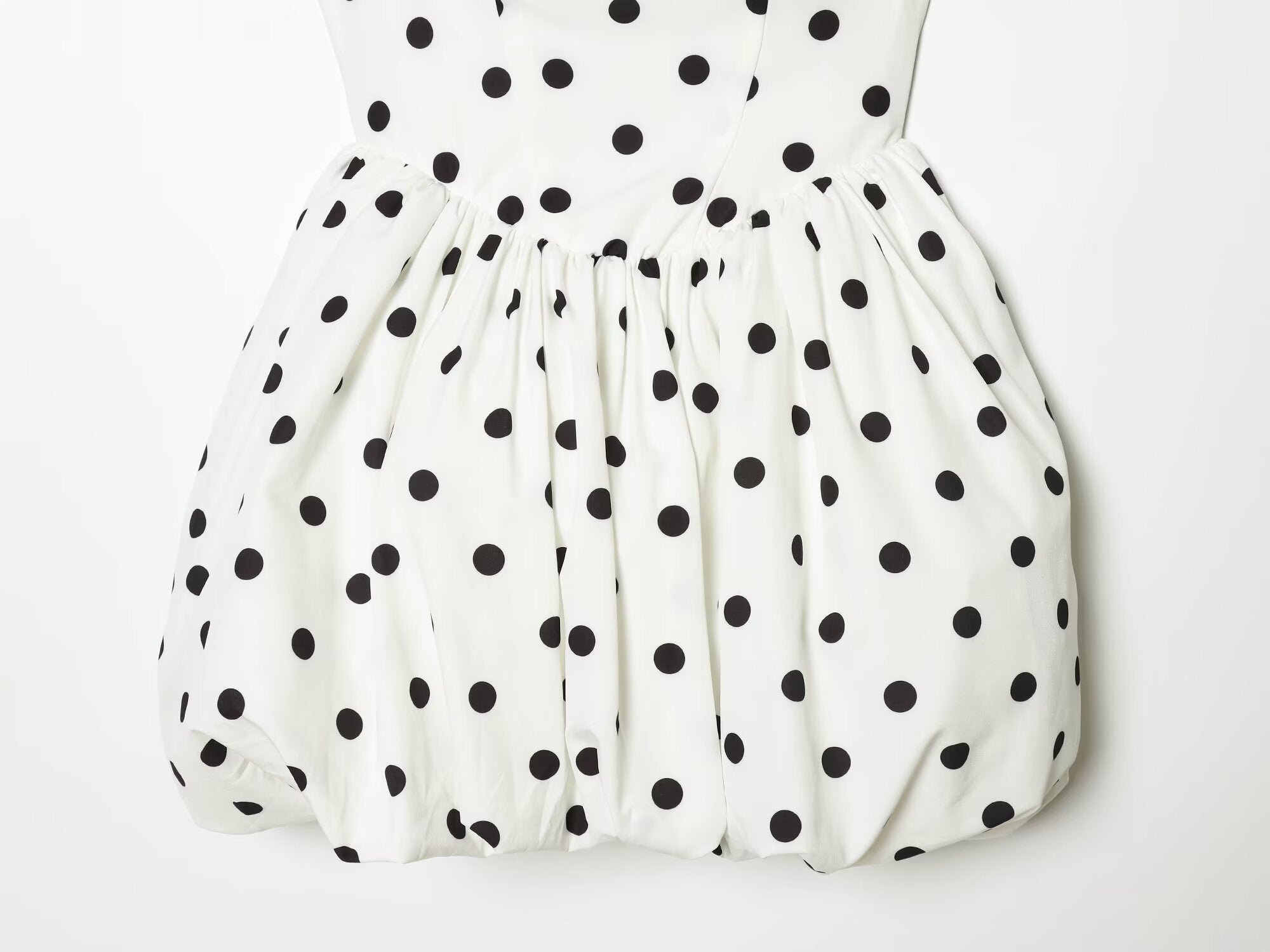 Women's polka dot halter neck mini dress