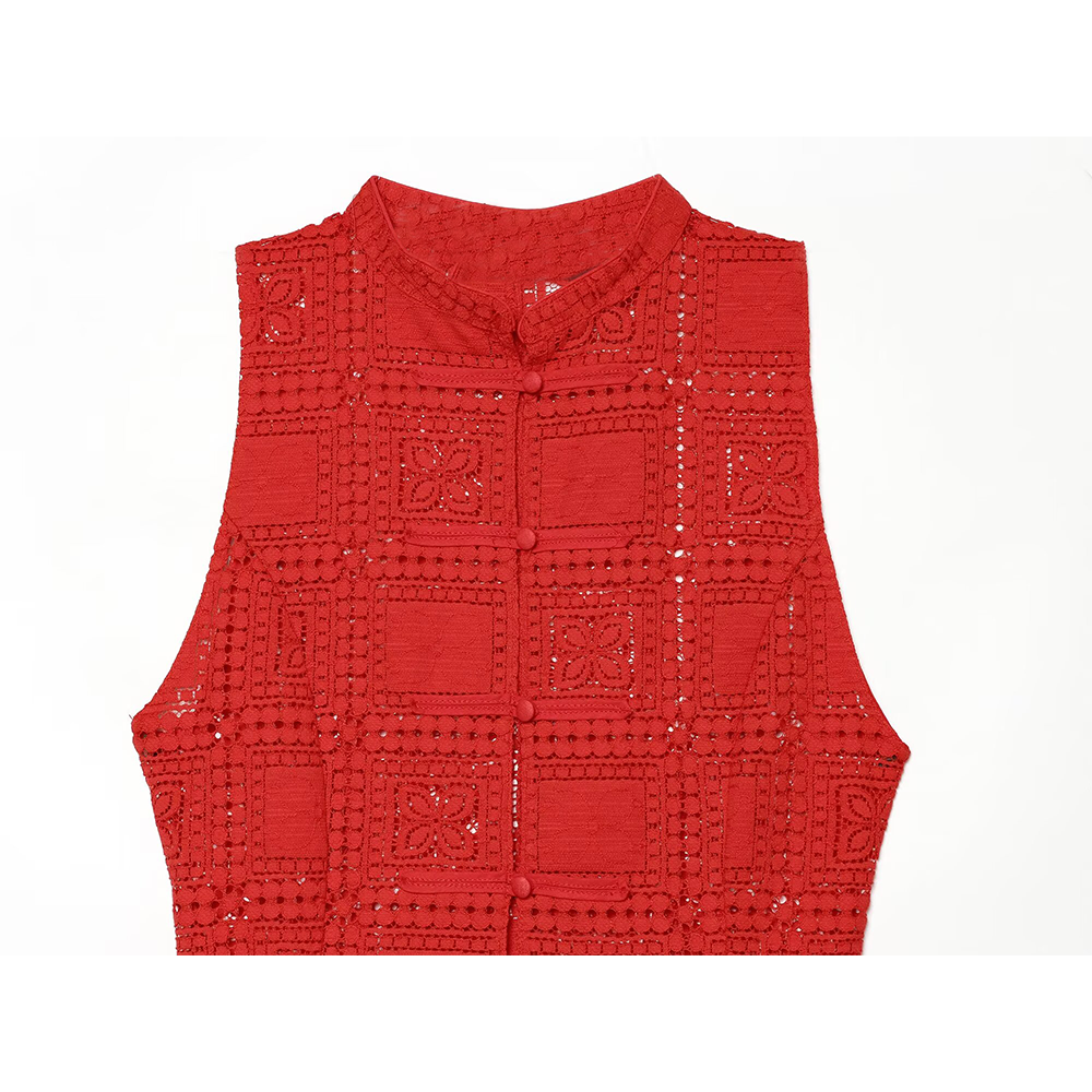 suit Women's 2 pieces rope knot buckle lace top+shorts