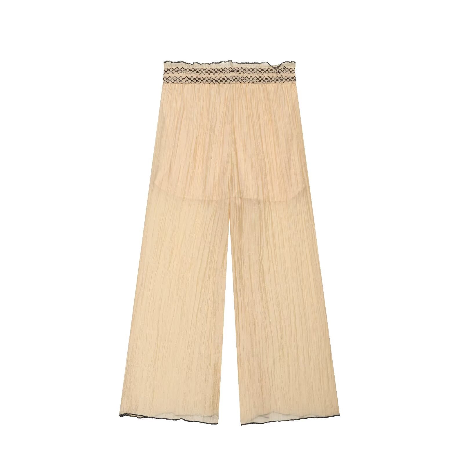 suit Women's 2 pieces contrasting stitching vest style top+Pants