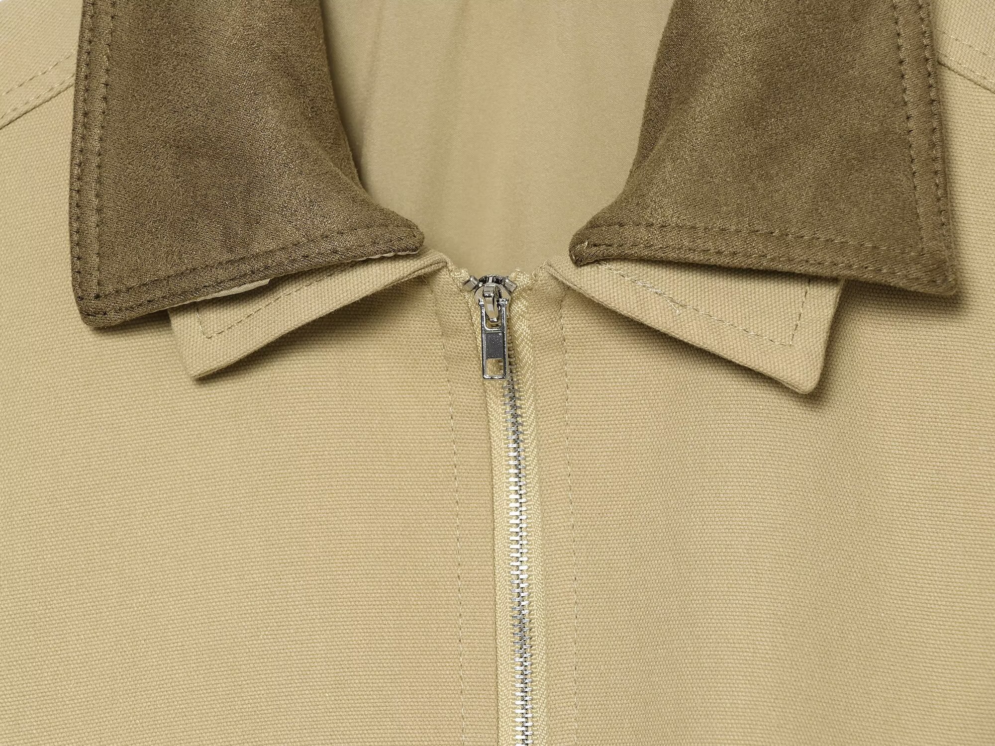 Women's patchwork lapel jacket Coat