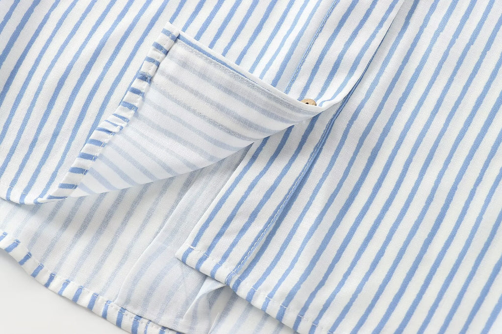 Women's 2026 Linen Blended Wide Sleeve Shirt