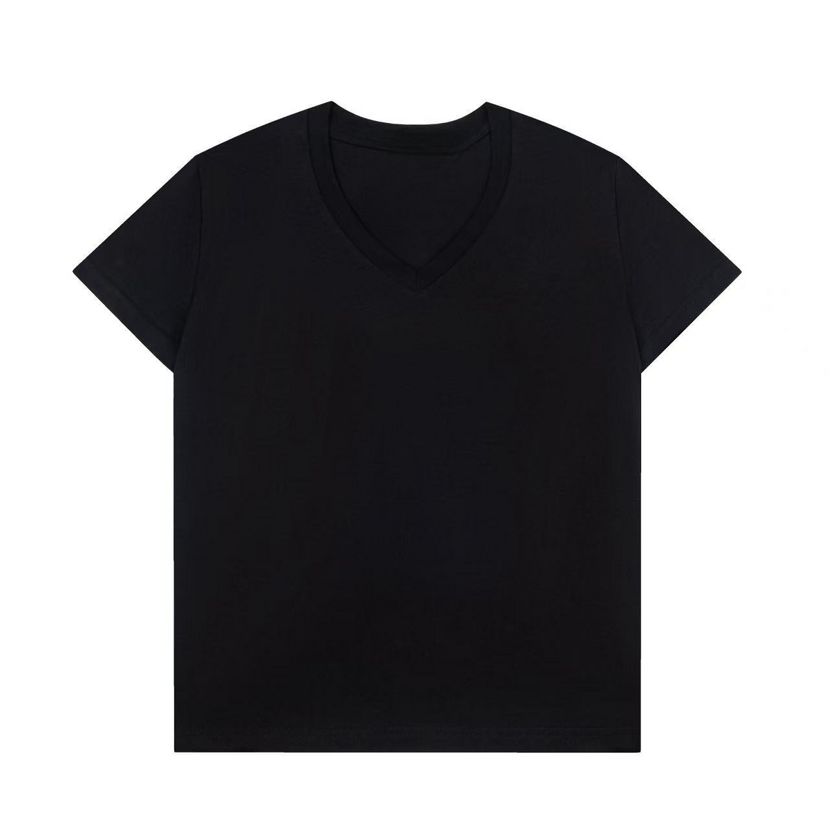 Women's new casual Joker V-neck short sleeve T-shirt
