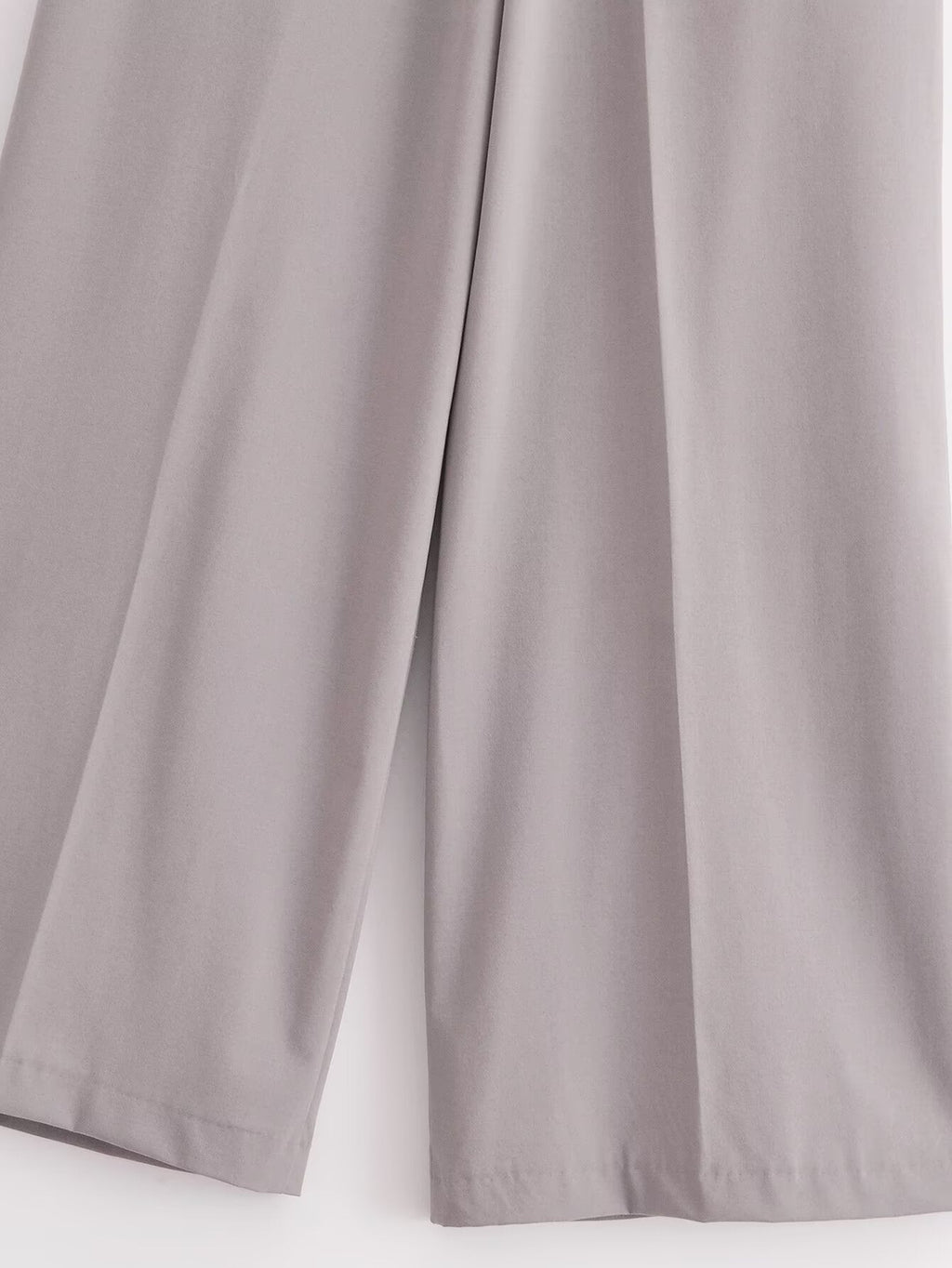 Women's loose double pleated casual pants