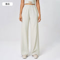 Women's new Joker high waist straight pants drawstring loose running pants