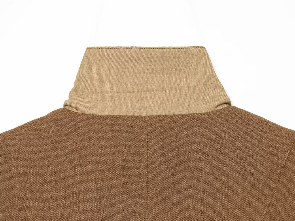 Women's slim linen blend Blazer Coat