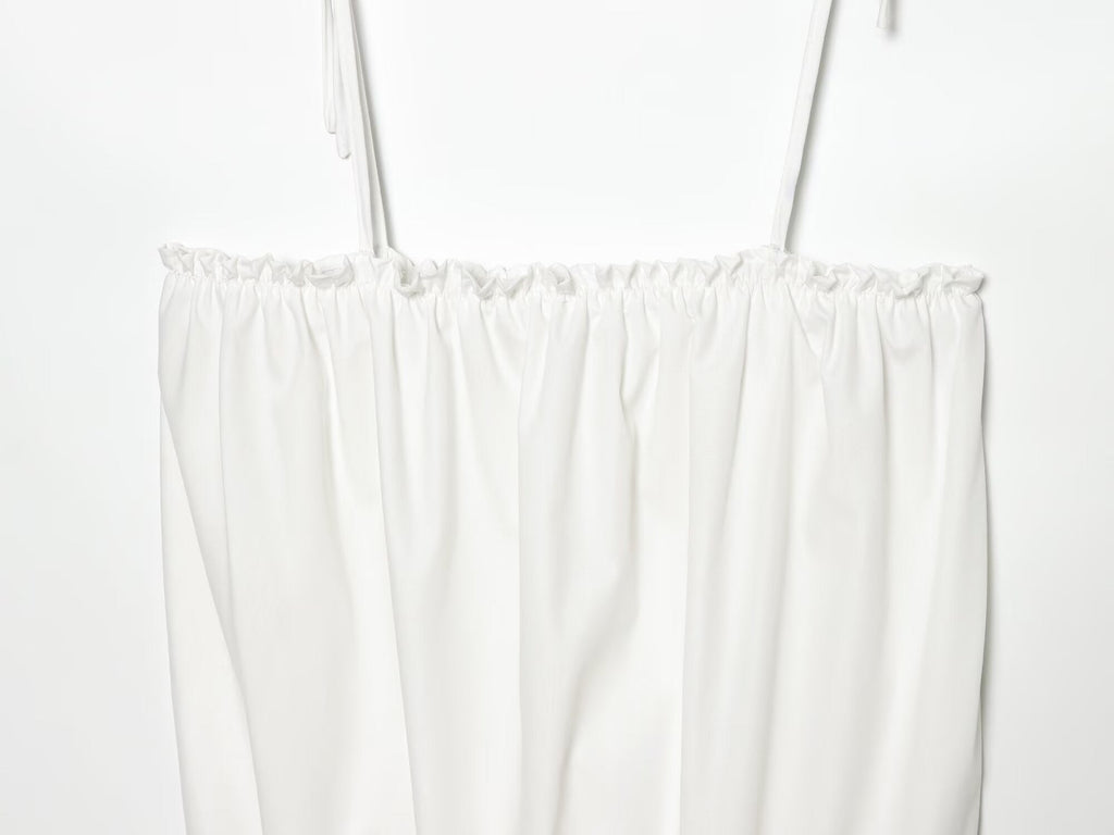 Women's nylon balloon version suspender dress