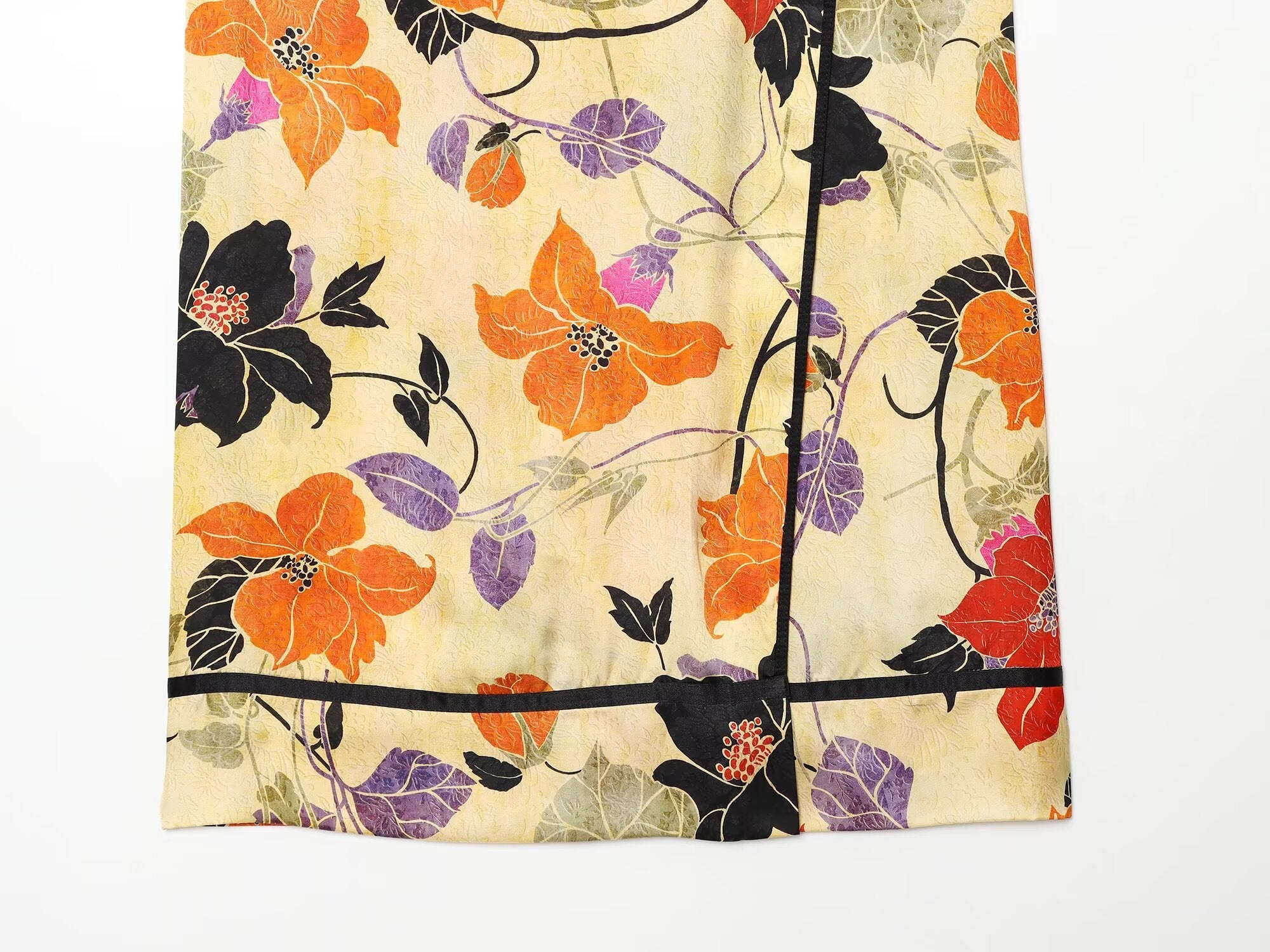 Women's floral printed sarong skirt