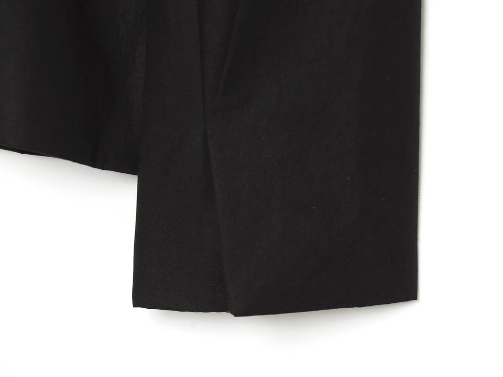 Women's slim short skirt style hem Blazer Coat