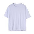 Women's casual short sleeved cotton T-shirt