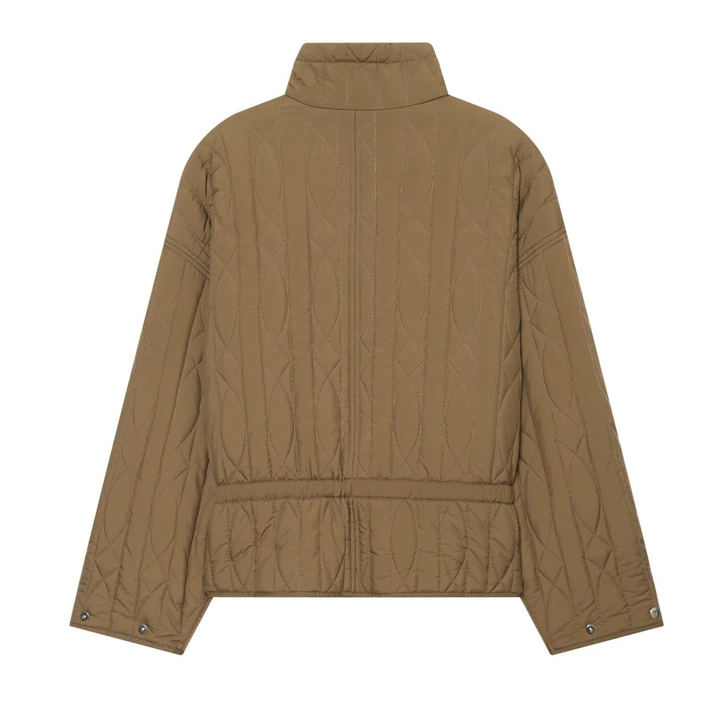 Women's standing collar cotton jacket Coat