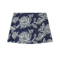 Women's slim versatile embroidered culottes