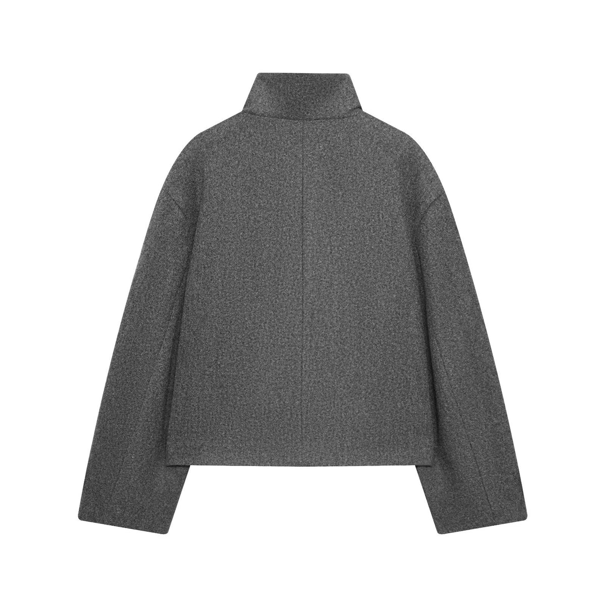Women's new multi-color stand collar buttoned Coat