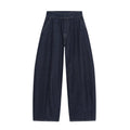 Women's stitched Balloon shaped loose jeans