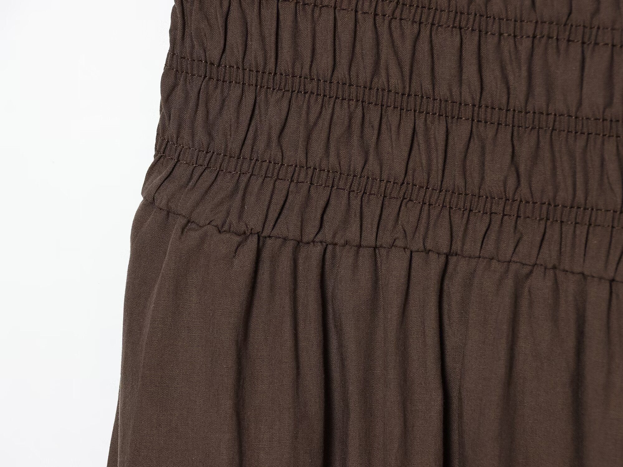 Women's straight neck off shoulder pleated jumpsuit