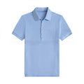 Women's new slim five-button polo shirt lapel T-shirt