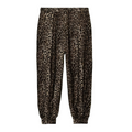 Women's casual satin textured lantern pants