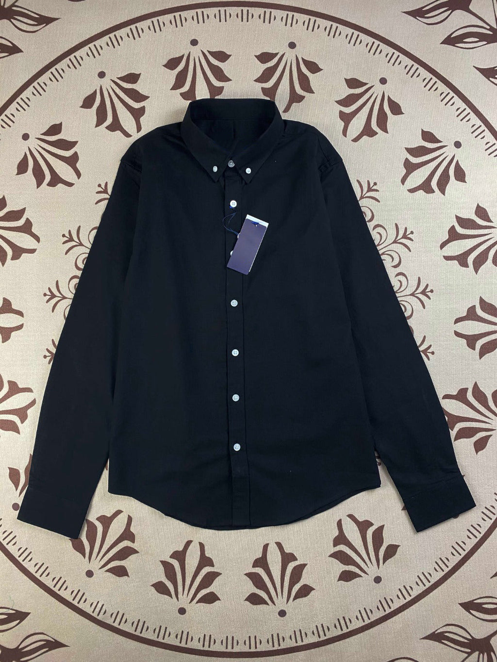 Men and Women with The Same New Fashion Casual Joker Linen Long Sleeve Shirt
