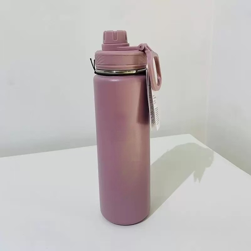 New leisure mug 710ml capacity sports kettle outdoor travel yoga pot water cup