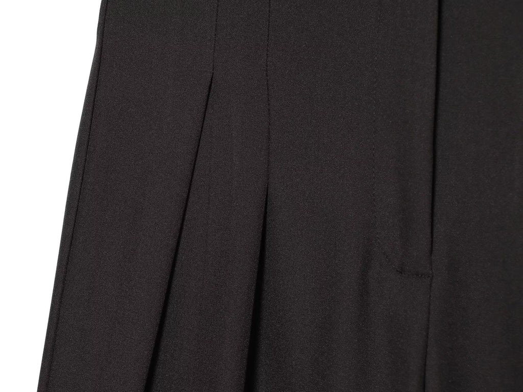 Women's linen blended high waisted pants