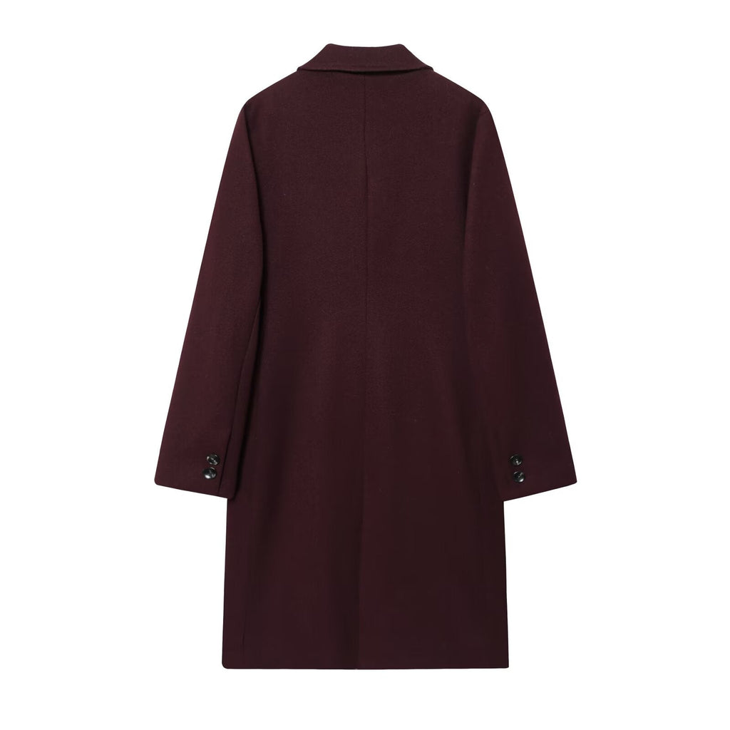 Women's loose soft textured jacket coat