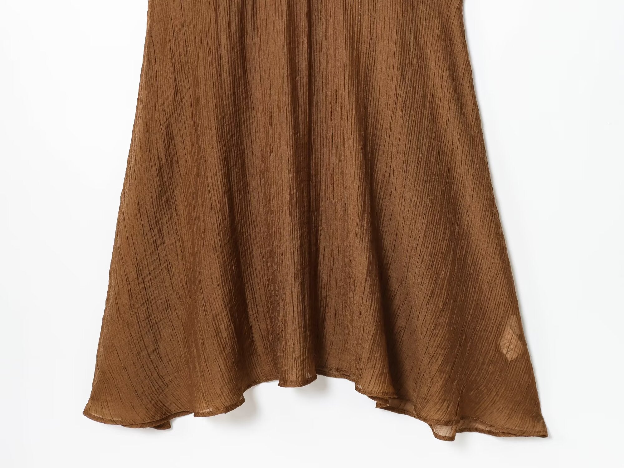 Women's New Fashion Sleeveless Knitted Splicing Midi Dress