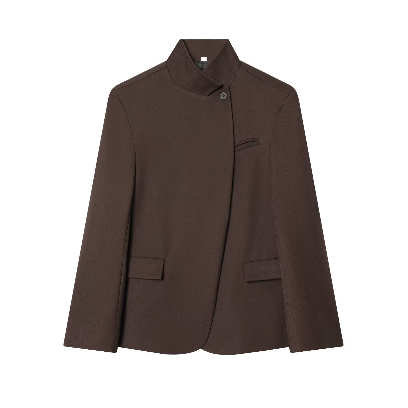 Women's casual stand collar Blazer Coat