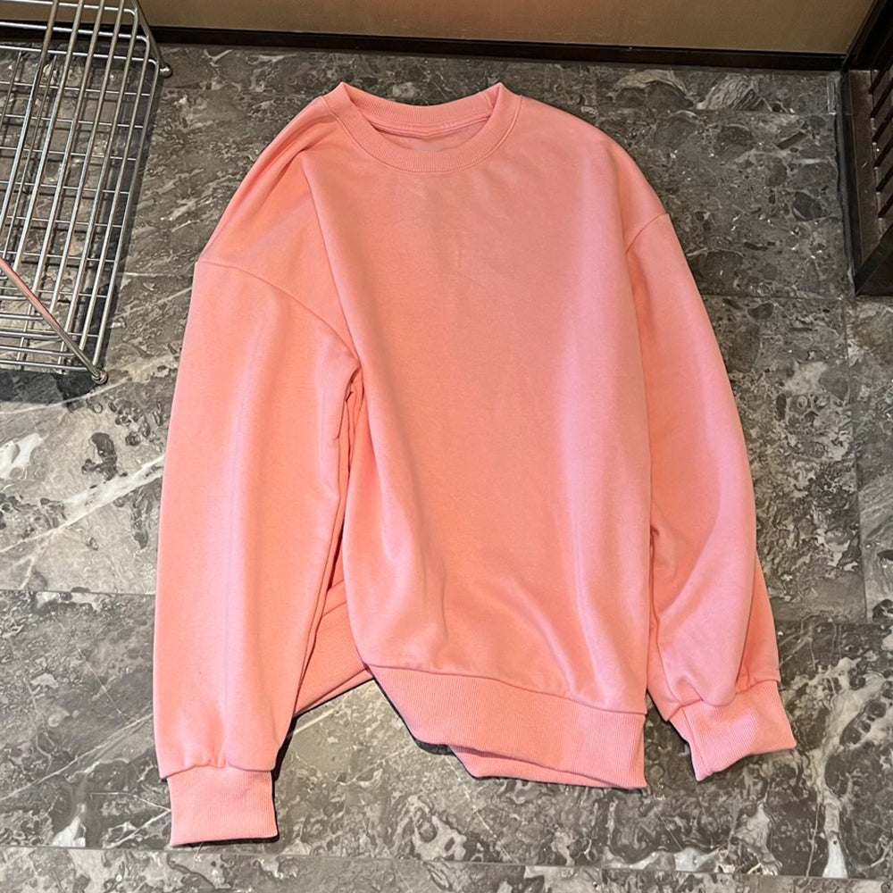 Women's new casual O-neck loose sweater