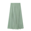 2026 Women's casual draped MIDI skirt